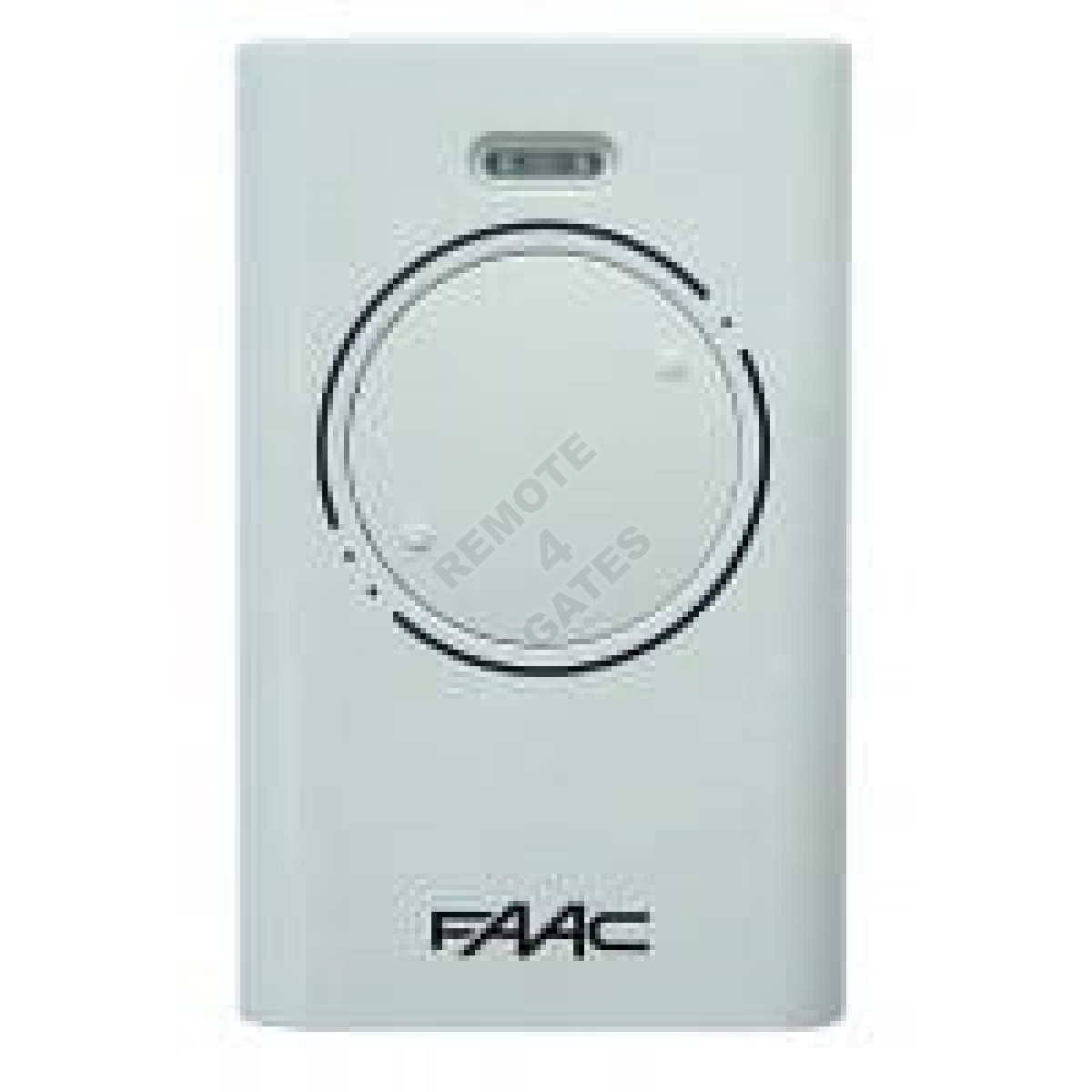 WHITE AUTHENTIC FAAC XT2 868 433 SLH LR 2 Button Key Fob REMOTE CONTROL BLACK 