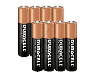 Batterie pack Duracell  AAA